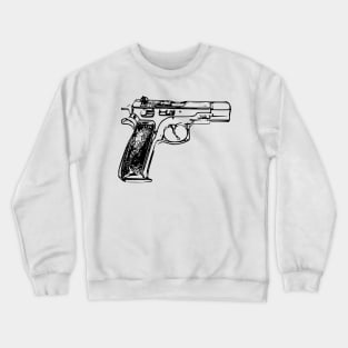 handgun Crewneck Sweatshirt